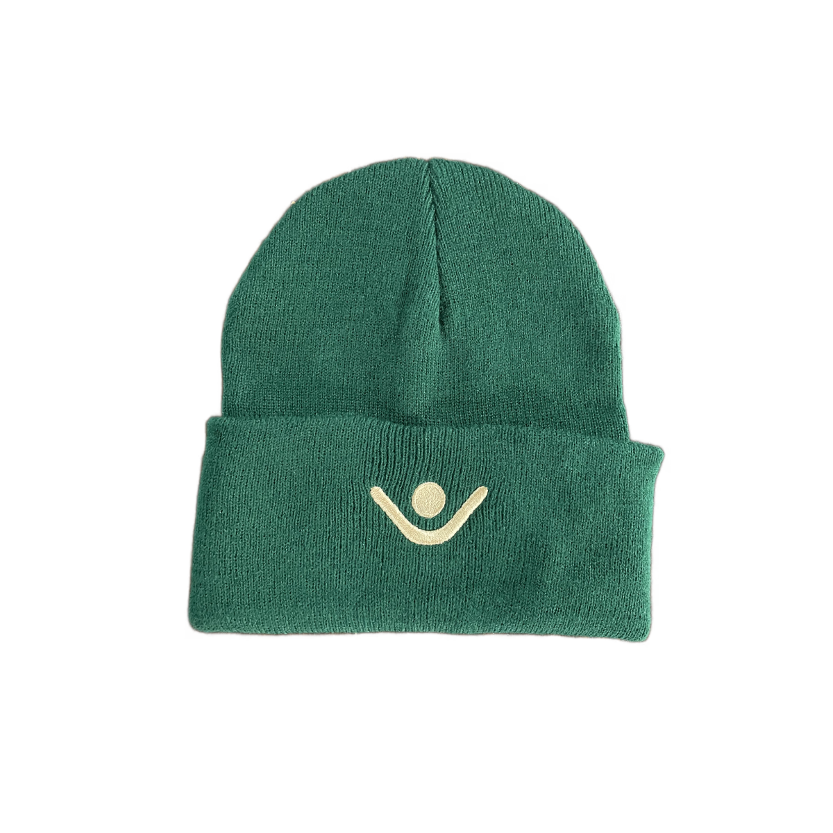 Green & Gold Logo Beanie
