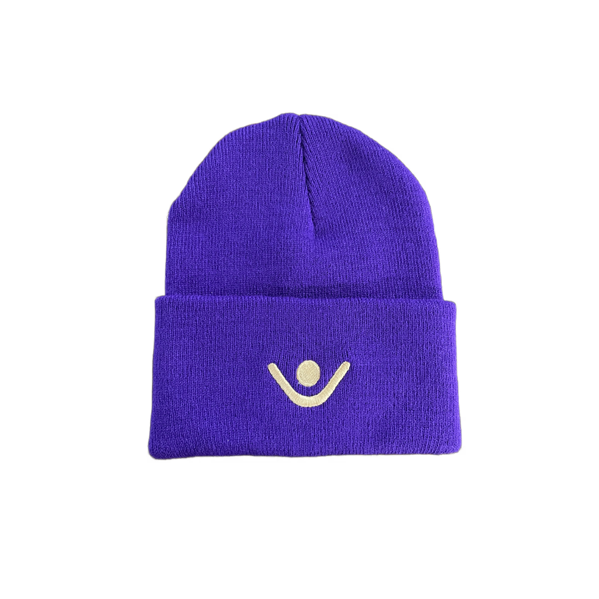 Purple & Gold Logo Beanie