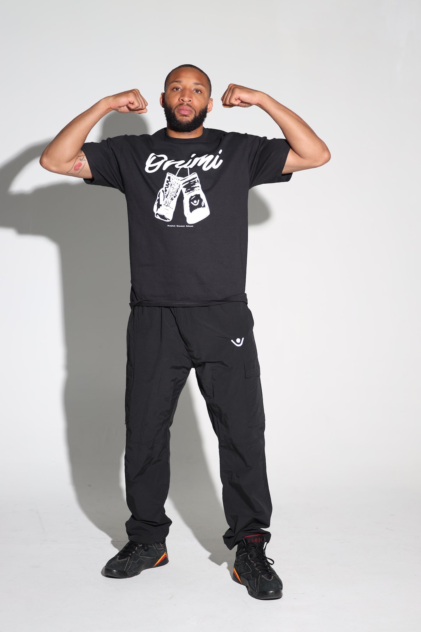 Dedicated. Determined. Disciplined - Black