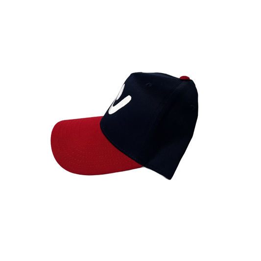 VCTRY Logo 5 Panel hat - Navy & Red
