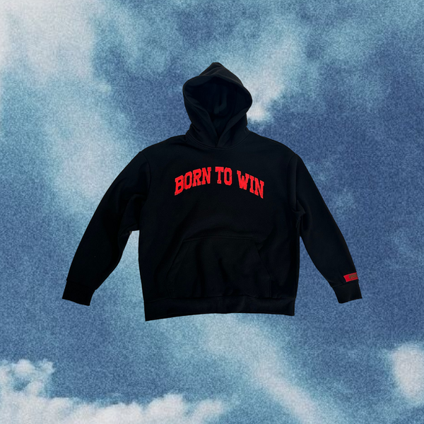 Born to win hoodie (Black)