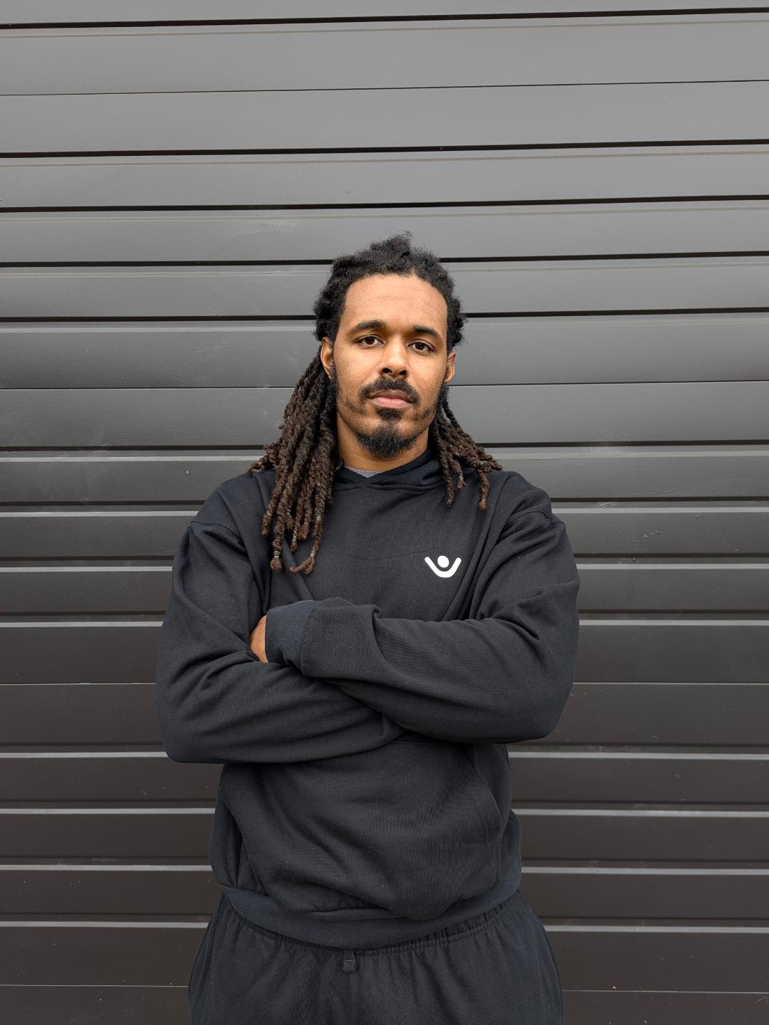 Uniform hoodie Black