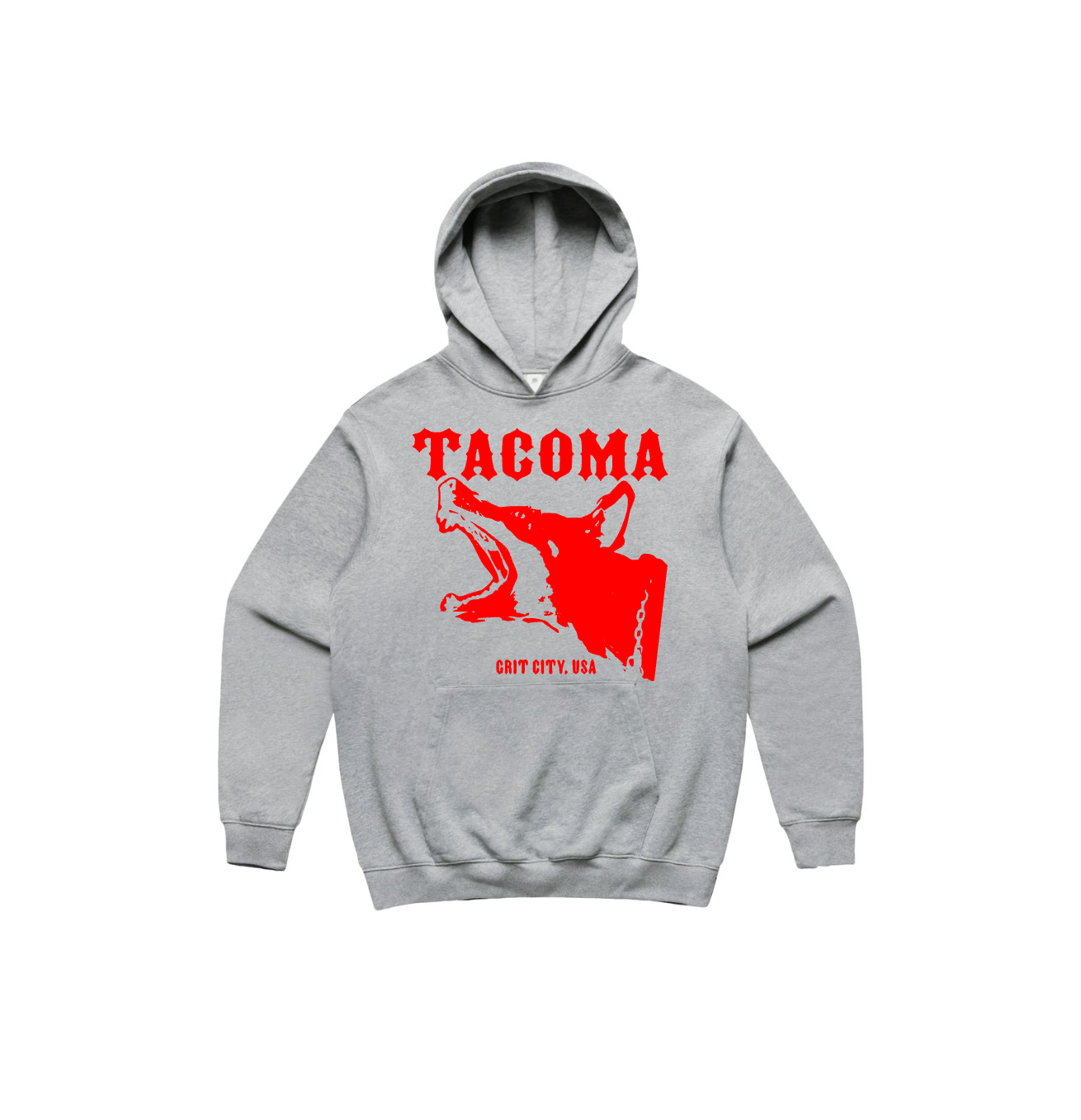 Tacoma Dog Hoodie Heather