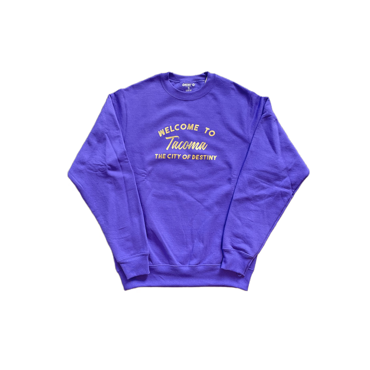 Welcome to Tacoma Crew Neck (Purple)