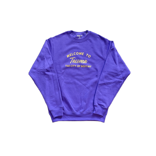 Welcome to tacoma Crew Neck (Black)