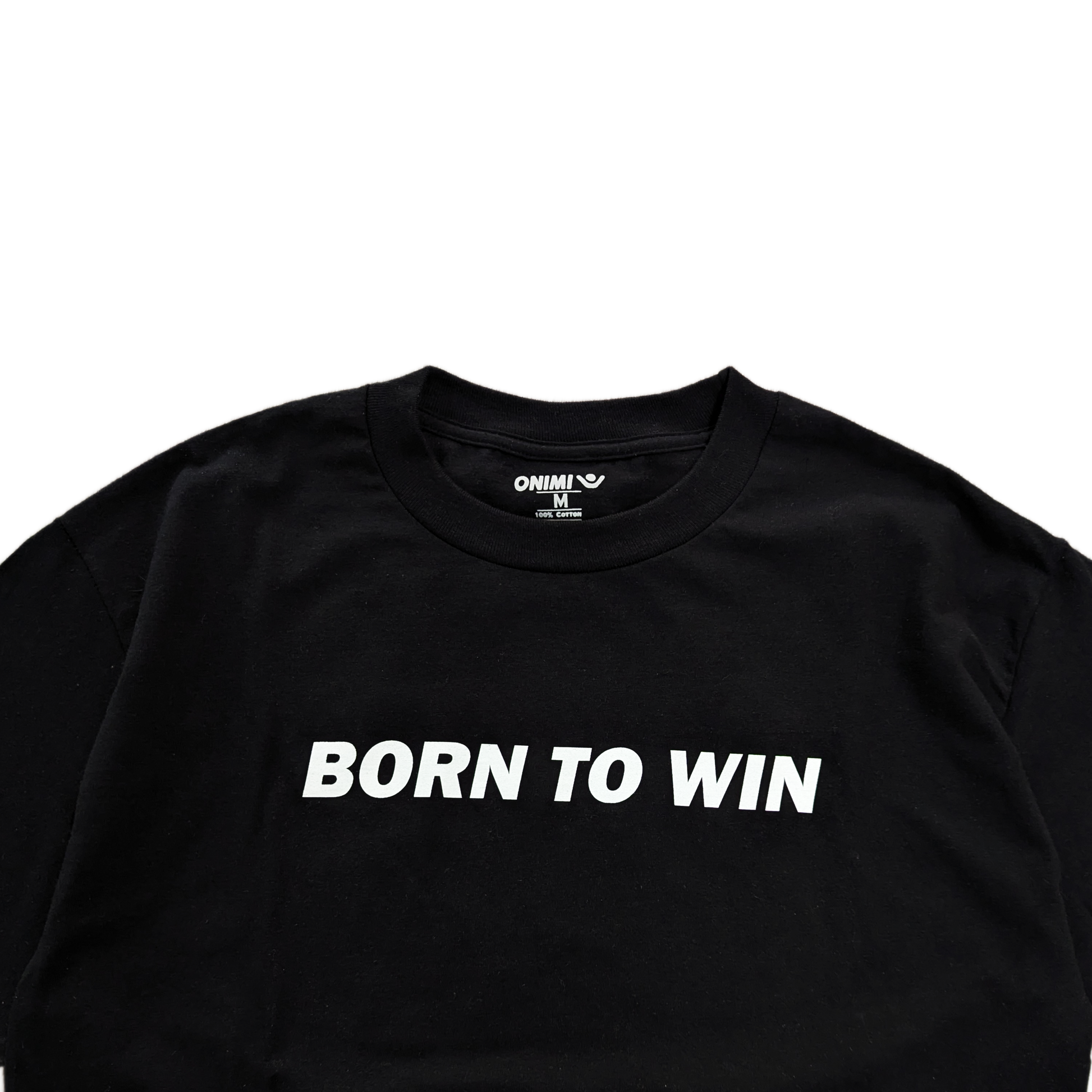 ★2024SS新作★BORN TO WIN★FLAME OVER FIT T-SHIRTS Born To Win T shirt (Black) – Onimisport